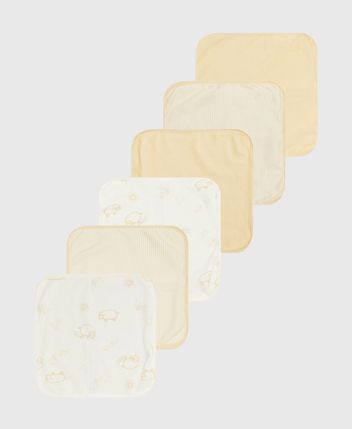 Washcloths, set of 6