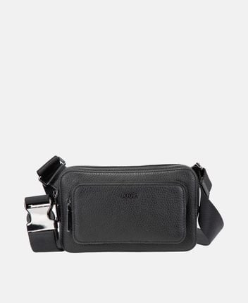 Leather cross body bag