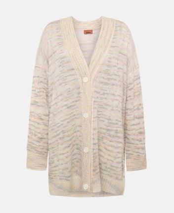 Wool-blend cardigan