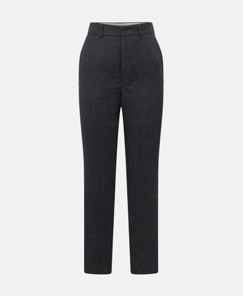 Wool trousers carrot