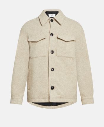 Wool shacket
