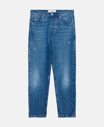 Straight leg jeans