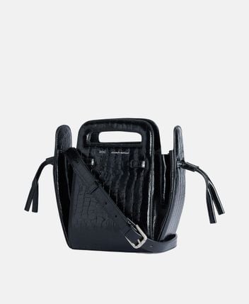 Leather bucketbag