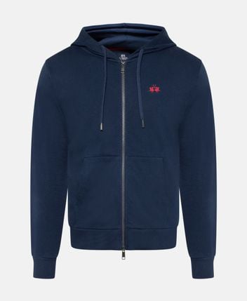 Hooded sweat jacket