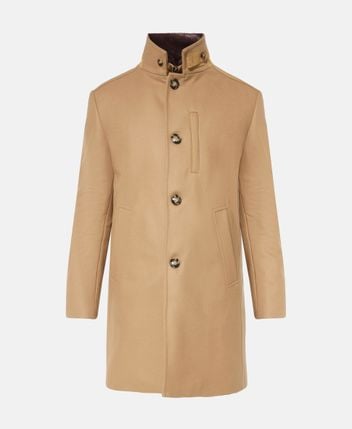 Wool-blend coat