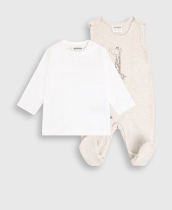 Romper and shirt set
