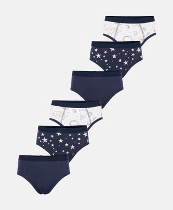 Briefs, pack of 6