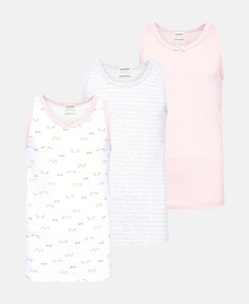 Undershirts, pack of 3