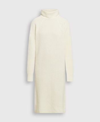 Wool-blend dress