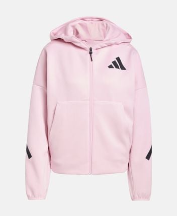 Hooded sweat jacket