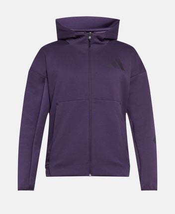 Hooded sweat jacket