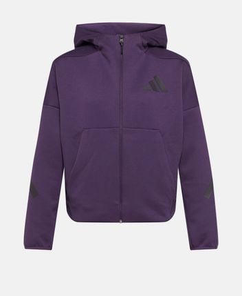 Hooded sweat jacket
