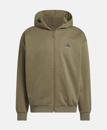 Hooded sweat jacket