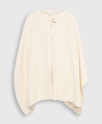 Knitted cape