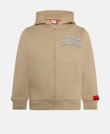 Hooded sweat jacket