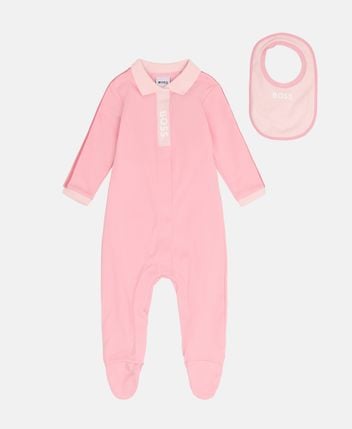 Romper and bib set