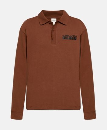 Long-sleeved polo shirt