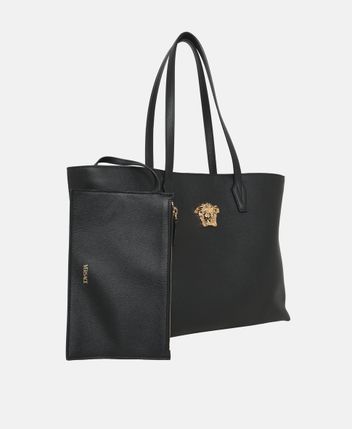 Leather shopper