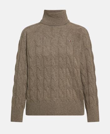 Wool rollneck