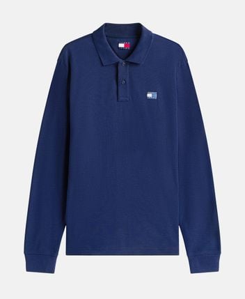 Long-sleeved polo shirt