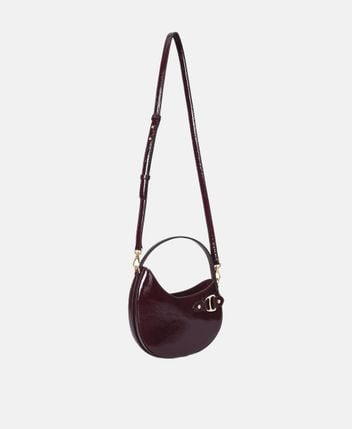 Leather cross body bag