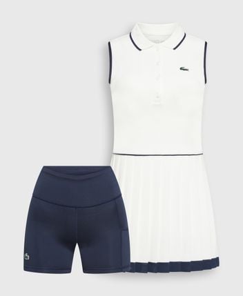 Polo dress with shorts