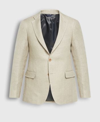 Linen suit jacket