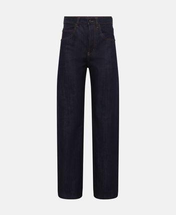 Straight-leg jeans