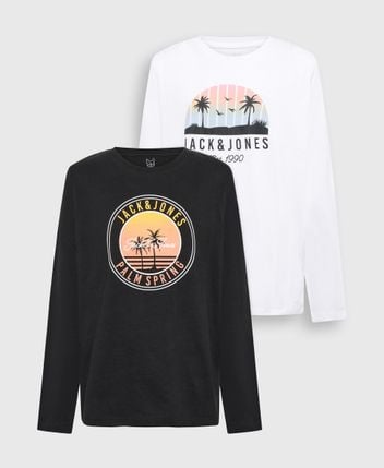 Long-sleeved top, pack of 2