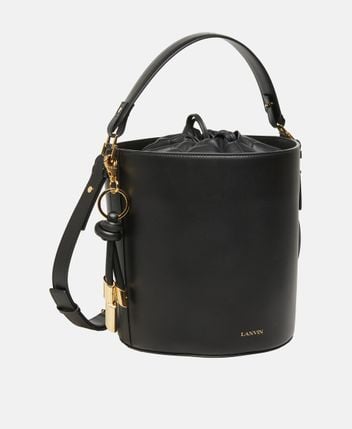Leather bucketbag Smle