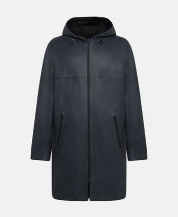 Leather coat