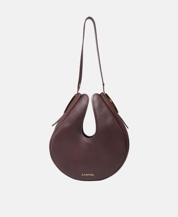 Leather shoulder bag Cymbal