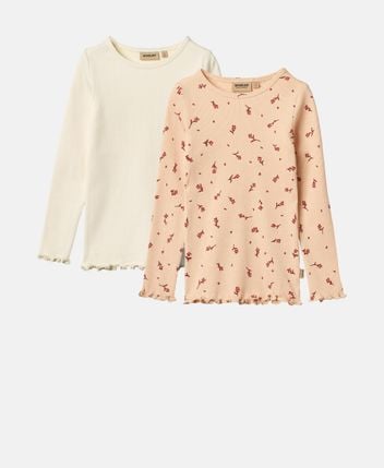 Long-sleeved top, pack of 2