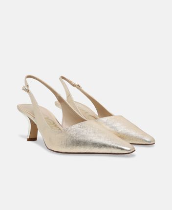 Slingback pumps