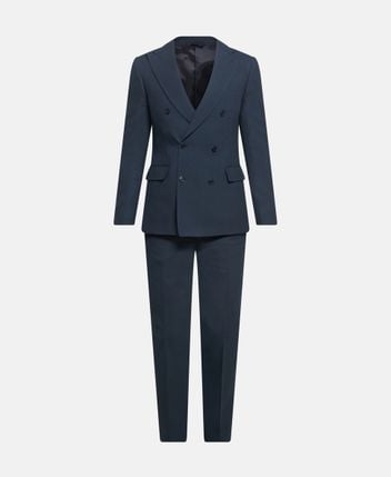 Wool-blend suit
