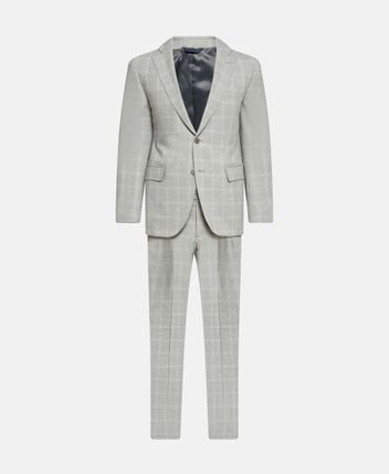 Wool-blend suit