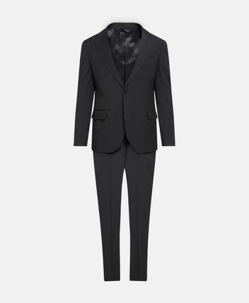 Wool-blend suit