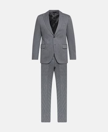 Wool-blend suit