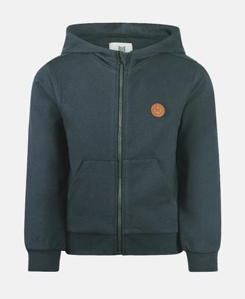 Hooded sweat jacket