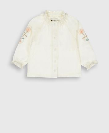 Long-sleeved blouse