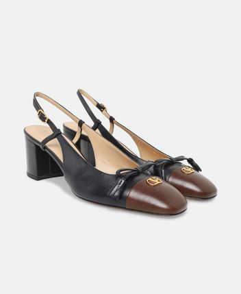 Slingback pumps