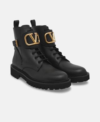 Lace-up ankle boot Combat