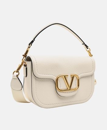 Leather shoulder bag