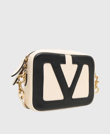 Leather cross body bag