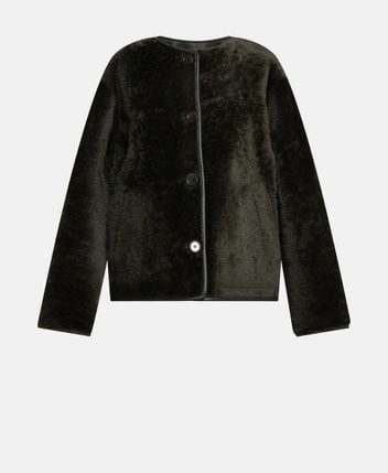 Reversible leather jacket Lucine
