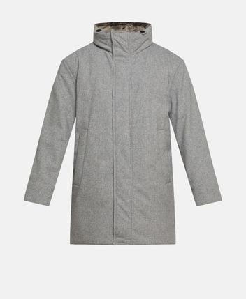 Wool-blend coat Flex
