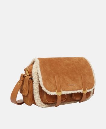 Leather shoulder bag Eco Shea
