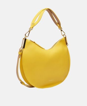 Leather shoulder bag