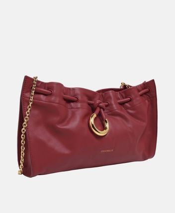 Leather clutch Isabela
