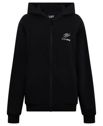 Hooded sweat jacket